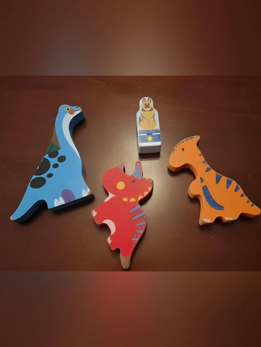 Lakeshore Dinosaur Stacking Toys Blocks (two sided)  with bonus toys  i have inc